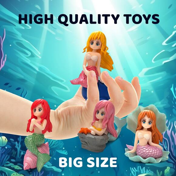 Big Bath Bombs for Kids with Surprise MERMAID Toys Inside - Picture 2 of 6